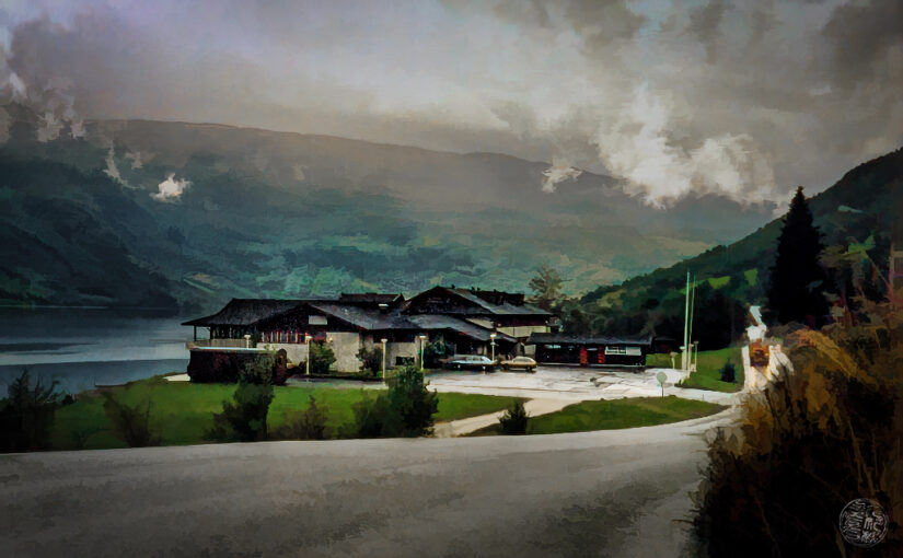 Norwegen (1987) – Tag 09 – Voss – Erste Mal Jugendherberge in Norwegen