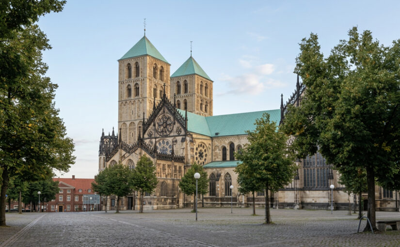 Norwegen (1987) – Tag 16 – Münster – Leider kein Treffen