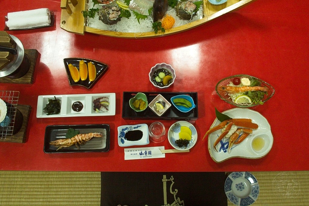 Japan - Mie - Ise Bucht - Besonderes Abendessen