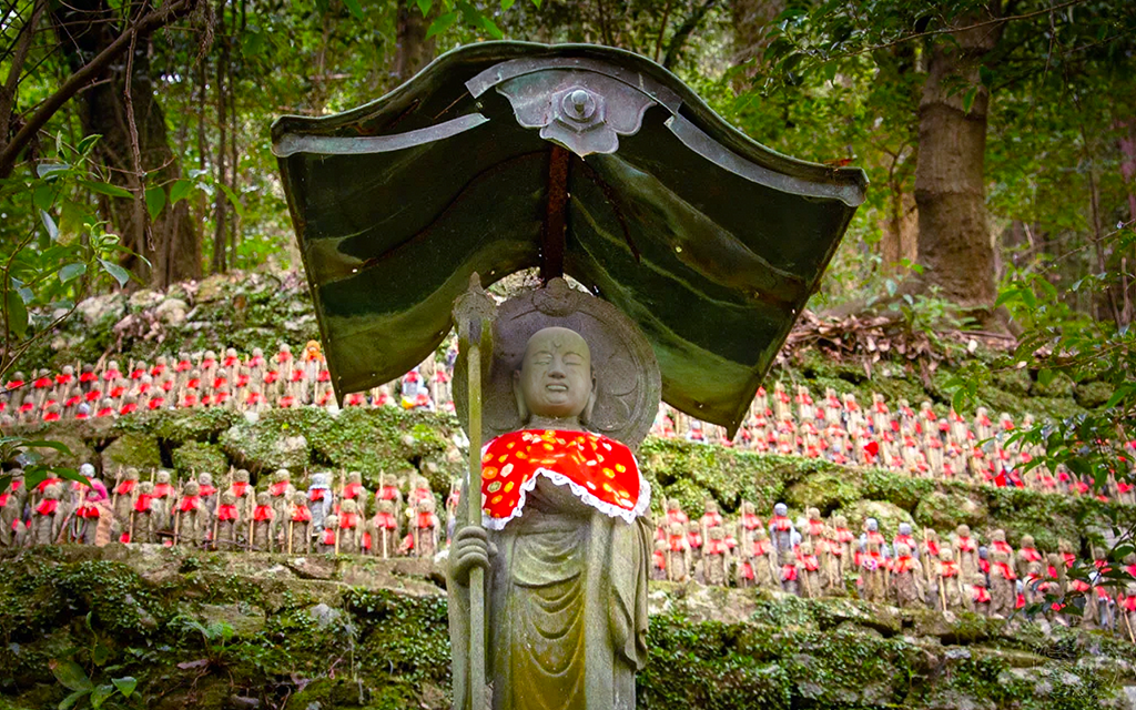 Japan - Jizu Statuen - Himeji