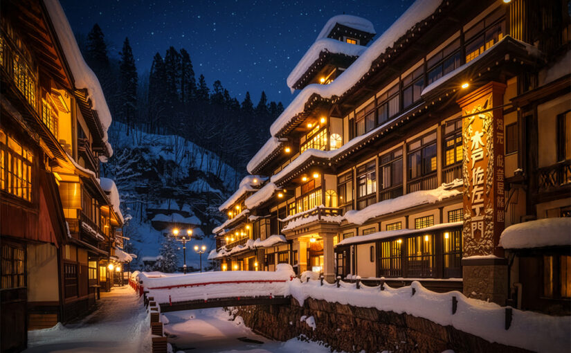 Japan (2022/23) – Tendo – Ginzan Onsen (銀山温泉)